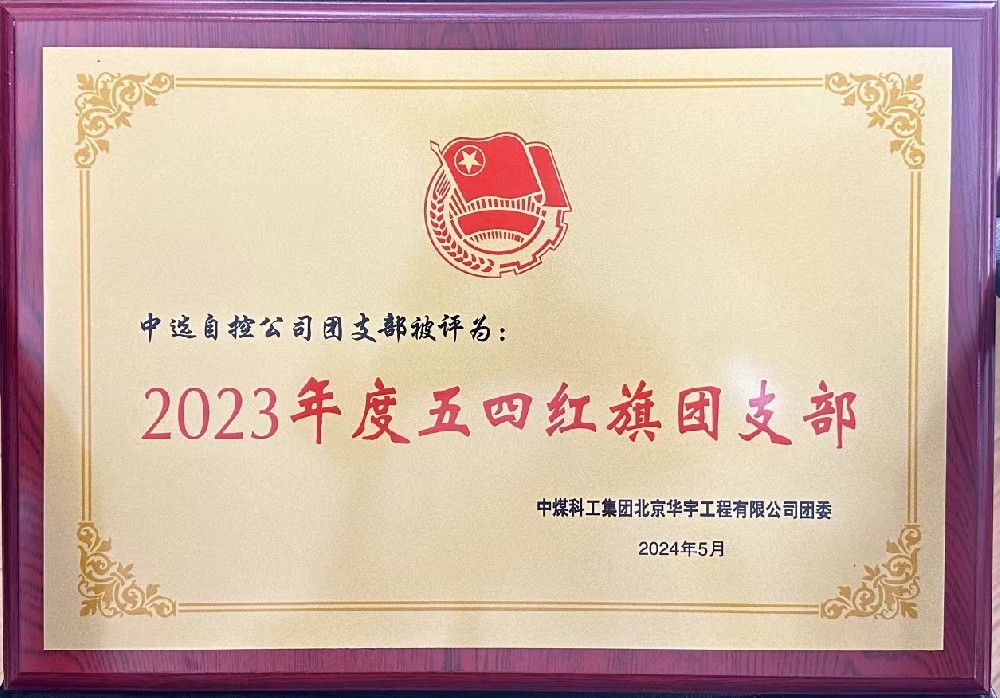 【公司新聞】聚青春榜樣 展中選風(fēng)采 | 中選自控團支部榮獲“五四紅旗團支部”等多項榮譽(yù)稱(chēng)號！